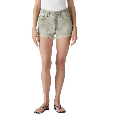 Levi's Women's 501 Original Fit High Rise Jean Shorts - Cloudy Cypress Short