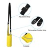 Unique Bargains Neoprene Insulated Removable Shoulder Straps Water Bottle Sling Bags 2.64"x7.28" 2 Pcs Yellow - 4 of 4
