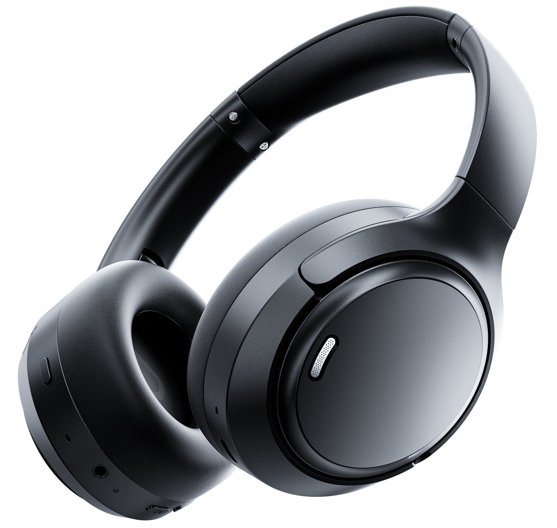 Hybrid Active Noise Cancelling Headphones -55dB Wireless Bluetooth with Hi-Res Audio 150H Playtime 8 ENC Mics ANC Over Ear for Travel Home Office