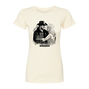 Women's - Yellowstone - Us Is All I Think About Fitted Graphic T-Shirt - 1 of 4