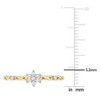 EVERLY JEWELRY | Silver 1/10 CT TW Diamond Fashion Ring - 4 of 4