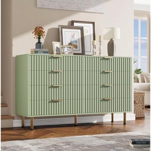 Nasitip 8-Drawer Dresser, 54" Wide Modern Chest with Deep Storage, Large Double Dresser,Wooden Organizer for Bedroom, Living Room, Kids - 1 of 4