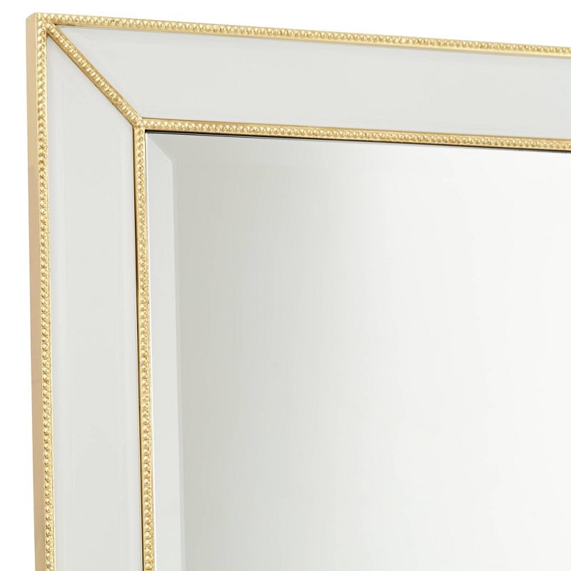 Uttermost Roseau Glossy Gold Leaf 24" x 34" Rectangular Wall Mirror, 3 of 10