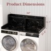 Aheaplus Countertop over Washer and Dryer with Top Storage Shelves and Charging Station for Laundry Room - 4 of 4