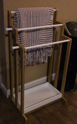 3-tier Towel Rack Natural - Honey Can Do : Target