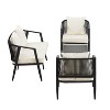 CAVINAS Patio Table and Chairs Set, Comfortable Outdoor Patio Set, Modern All-Weather Porch Furniture Sets for Garden - 3 of 4