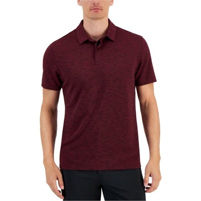 Alfani Mens Marled Polo Shirt