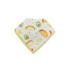 Loulou Lollipop 2pk Muslin Bandana Bib Set - Avocado - 3 of 4