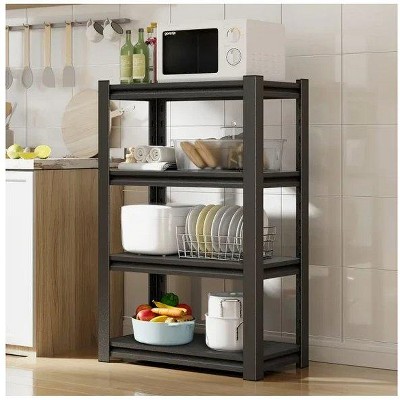 Metal kitchen storage rack, 1600 pound heavy-duty storage rack without import fees, 5-layer adjustable storage rack, practical catering storage rack