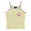 Andy & Evan  Kids  Yellow Rib Knit Tank and Skort Set - 3 of 4