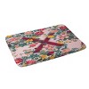 Deny Designs Burcu Korkmazyurek Summer Botanical Monogram Memory Foam Bath Mat - 2 of 4