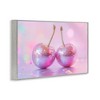 Stupell Industries Pastel Shine Disco Cherries Framed Giclee Art - 2 of 4