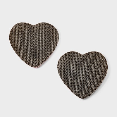 Valentines Hearts Cat Scratch Board - 2pk - 10" - Boots & Barkley™