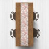 Creative Products Pink Navy Floral 16 x 72 Cotton Twill Table Runner - 2 of 3
