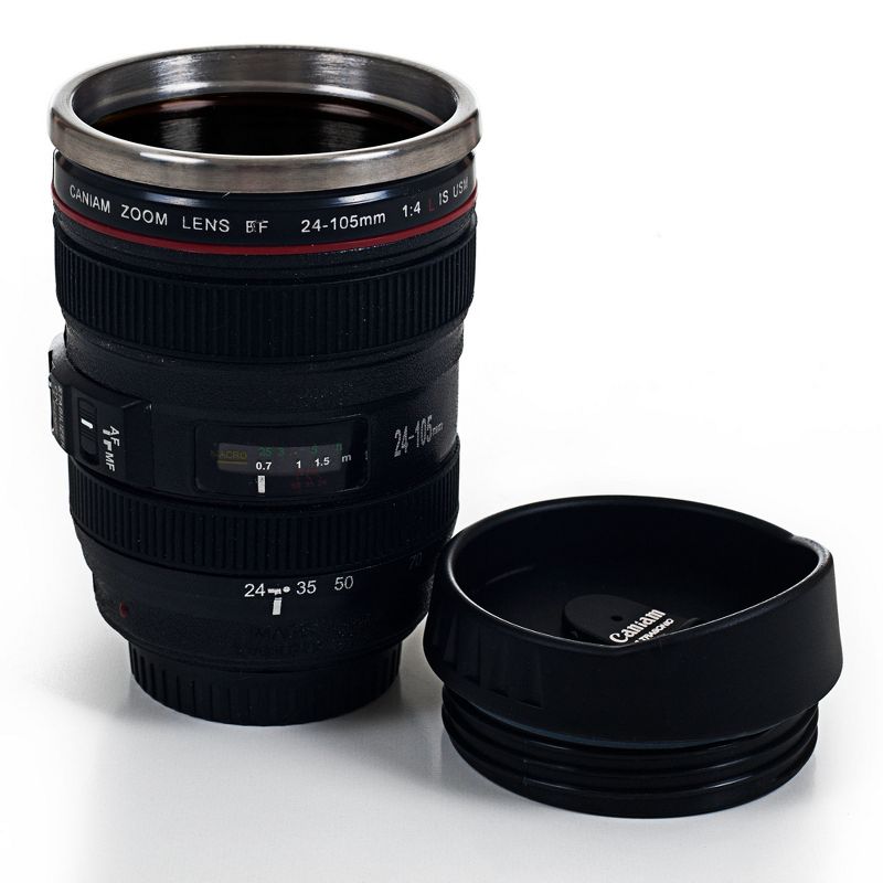Fleming Supply Camera Lens Coffee Mug with Lid, 1 of 3