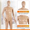 BestMassage Male/Female Mannequin Manikin Dress Full Body Mannequin Stand Form with 360° Adjustable Head Arms and Legs - 4 of 4