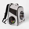Backpack Cat Carrier - S - Gray - Boots & Barkley™ - image 4 of 4