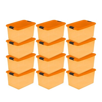Sterilite® Latch Top Storage Box, 64 Qt