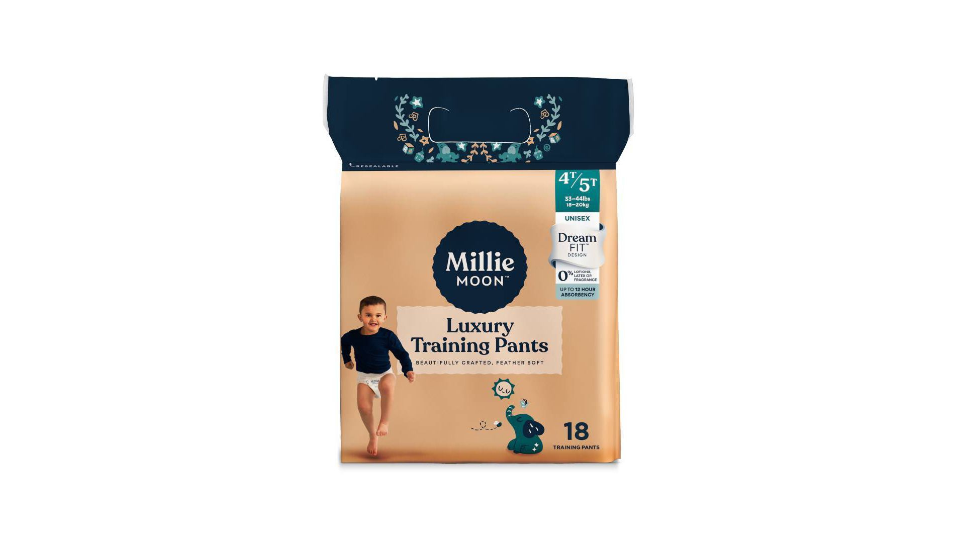 Millie Moon Luxury Training Pants - 4T5T - 18ct
