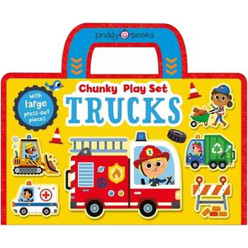 Chunky Play Set: Trucks - by  Roger Priddy (Board Book)