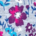 heather grey field floral