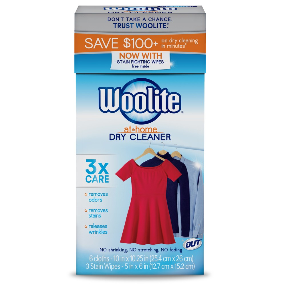 UPC 076168111063 product image for Woolite Fresh At Home Dry Cleaner - 6 ct | upcitemdb.com