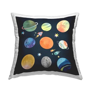 Stupell Industries Rocket Ship Solar System Outer Space Planets - 1 of 3