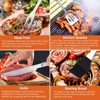 Commercial Chef 10 Piece Stainless Steel Barbeque Grill Accessories Tool Set with Carry Bag - 4 of 4