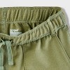 Boys' 2pk Adaptive Knit Shorts - Cat & Jack™ Navy Blue/Olive Green - 3 of 3
