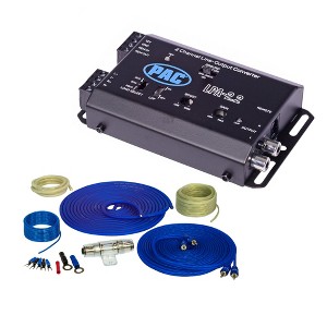 Stinger SS600XS 8GA Copper Wiring Kit + LPA-2.2 LOCPRO Line Output Converter - 1 of 3