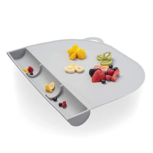 Upward Baby Silicone Placemat - Grey : Target