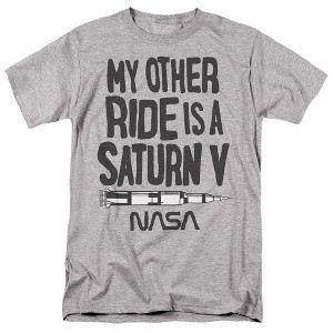 Men's NASA The Race to The Moon T-Shirt - 1 of 4