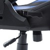 Kumasinova Adjustable Ergonomics Gaming Chair,360°Swivel Office Chairs with Head&Lumbar Pillow,90-150°Reclining Chair for Office&Home,250lbs Max, Blue - 3 of 4