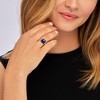 Ross-Simons Square Lapis Ring in 18kt Gold Over Sterling - 2 of 4