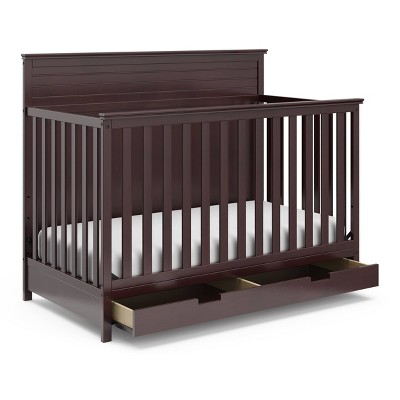 crib with storage drawer underneath