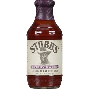 Stubb's Sticky Sweet BBQ Sauce - 18oz - 1 of 4