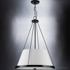 Urban Ambiance Luxury Traditional Chandelier 30''H x 22''W,  Midnight Black Finish,  Atlanta Collection, UHP4388 - 4 of 4