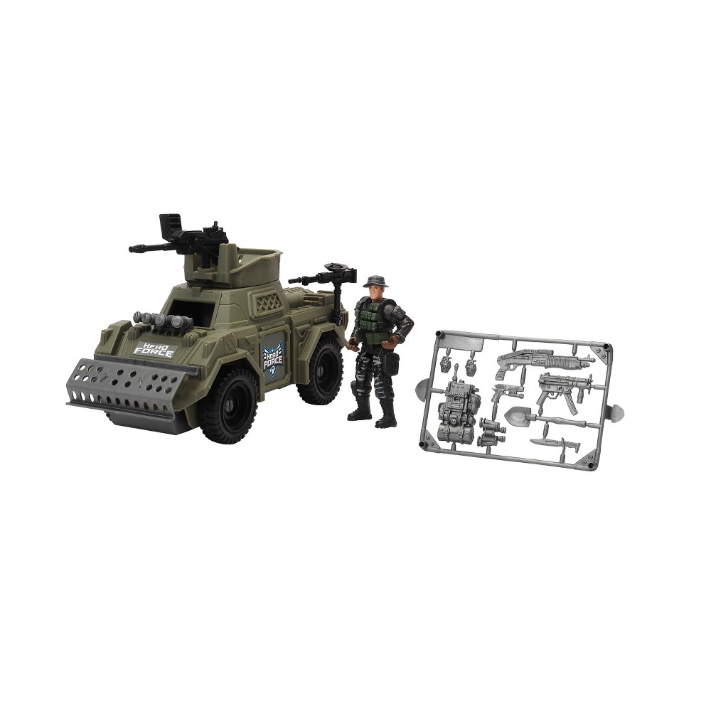 Hero Force Combat Tank with 3.75" Action Figure