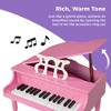 Best Choice Products Kids Classic 30-Key Mini Piano w/ Lid, Bench, Folding Music Rack, Song Book, Stickers - 4 of 4