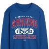 Men's - Marvel - Property Of Spider Man Long Sleeve Graphic T-Shirt - 2 of 4