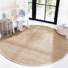 Natural Fiber Basket Weave  NF114 Power Loomed Indoor Rugs - Safavieh - 2 of 4