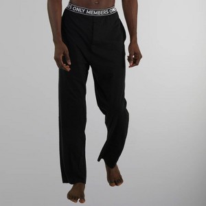 Members Only Men's Flannel Sleep Pant 100% Cotton Woven with Two Side Pockets, Soft & Comfortable Loungewear for Men - 1 of 3