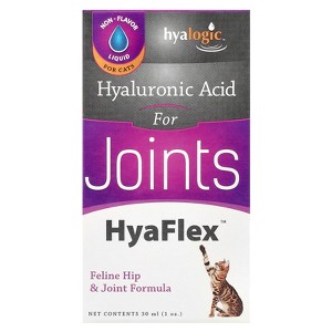 Cat Joint Supplement, Hyalogic Hyaluronic Acid Cat Supplements– 30-60 Day Supply, 1oz HA, Cartilage Supplement, Hip & Joint Supplement - Cat Health - 1 of 4