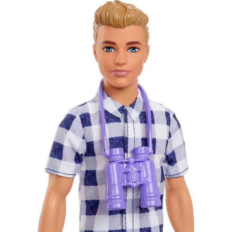 ​Barbie It Takes Two Ken Camping Doll - Plaid Shirt, 4 of 7