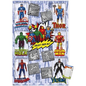 Trends International Marvel Comics - Action Figures Unframed Wall Poster Prints - 1 of 4