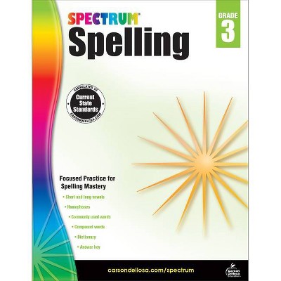 Spectrum Spelling, Grade 3 - (Paperback)