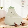 AZL1 Life Concept 31" Eggplant-Shaped Mini Sofa Chair, Sofa with Washable Cover for Living Room, Playroom, Kid Gift Soft, 30.3"*31.1"*27.5" - 4 of 4