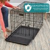 Garvee Portable Dog Crate with Slide Out Tray, Folding Small Pet Cage for Dog, Cat, Bunny, Ferret, Chinchilla, Cat, Rat - 2 of 4