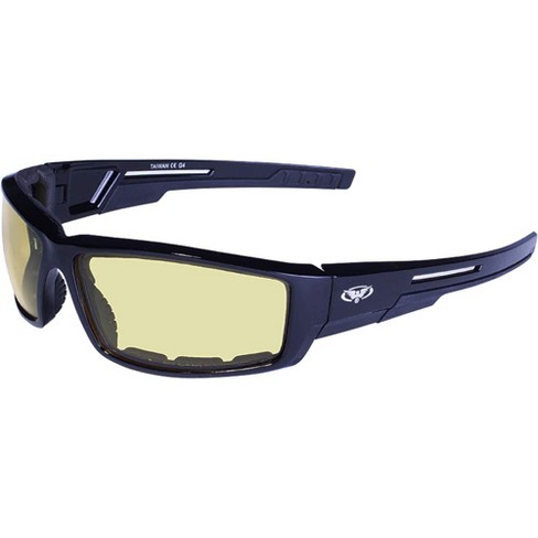 Global Vision Sly 24 Safety Motorcycle Glasses With Yellow Lenses : Target