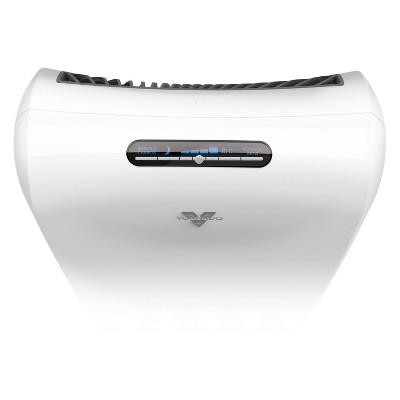 White HEPA and Carbon Filter Floor-Standing Air Purifier